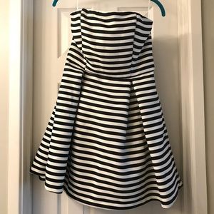 Black and White Stripped dress